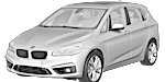 BMW F45 U1674 Fault Code